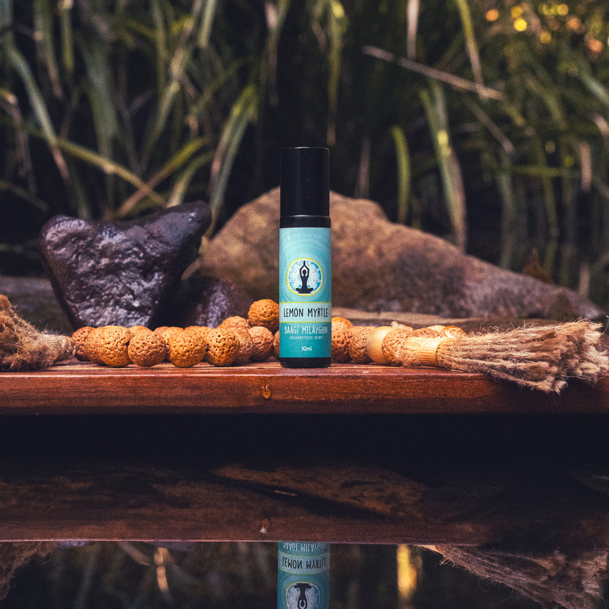 Lemon Myrtle Essential Oil Roller - 10mL | Rainbow Serpent Dreaming Collection by Baagi Milaygiin