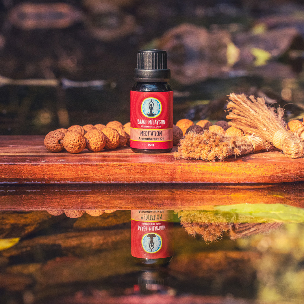 Meditation Aromatherapy Oil - 15mL | Rainbow Serpent Dreaming Collection by Baagi Milaygiin