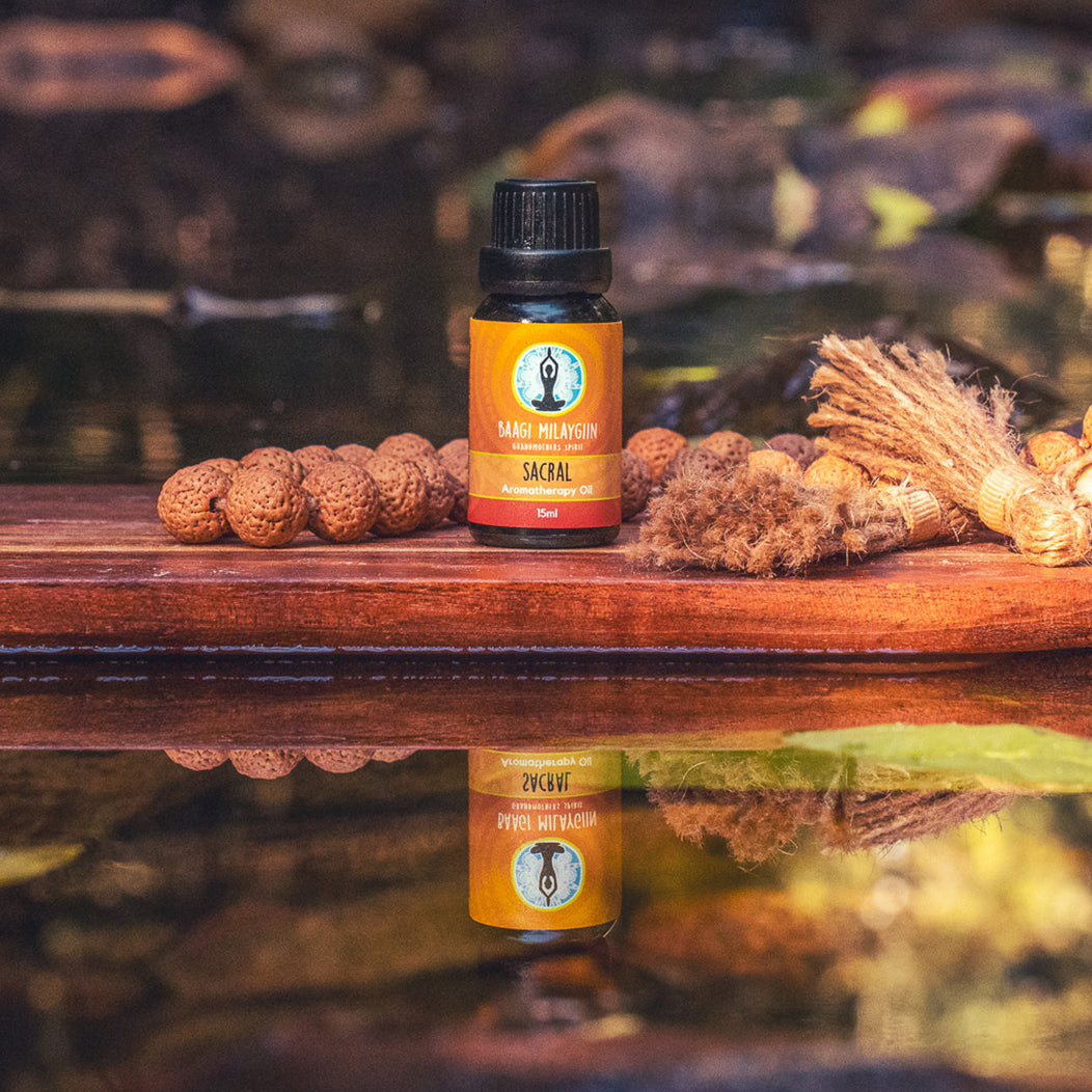 Sacral Aromatherapy Oil - 15mL | Rainbow Serpent Dreaming Collection by Baagi Milaygiin