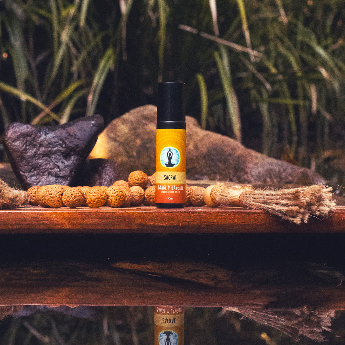 Sacral Essential Oil Roller - 10mL | Rainbow Serpent Dreaming Collection by Baagi Milaygiin