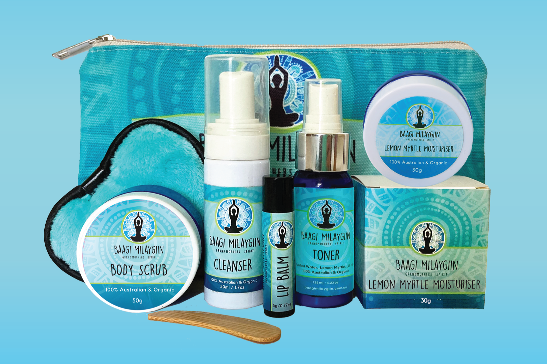 Cleansing Essentials Large Travel Pack - Gamilaraay Dreaming