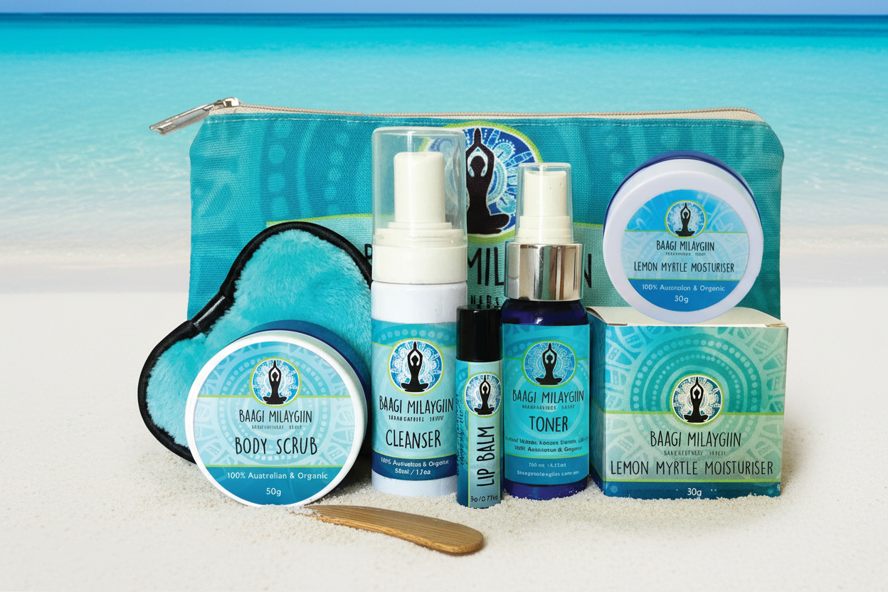 Cleansing Essentials Large Travel Pack - Gamilaraay Dreaming