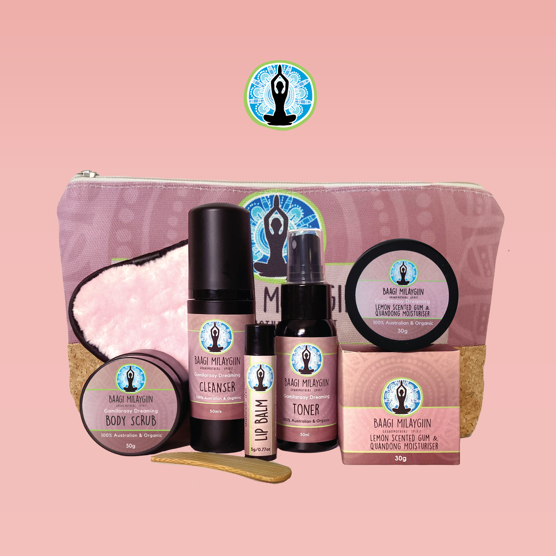 Cleansing Essentials Large Travel Pack - Gamilaraay Dreaming