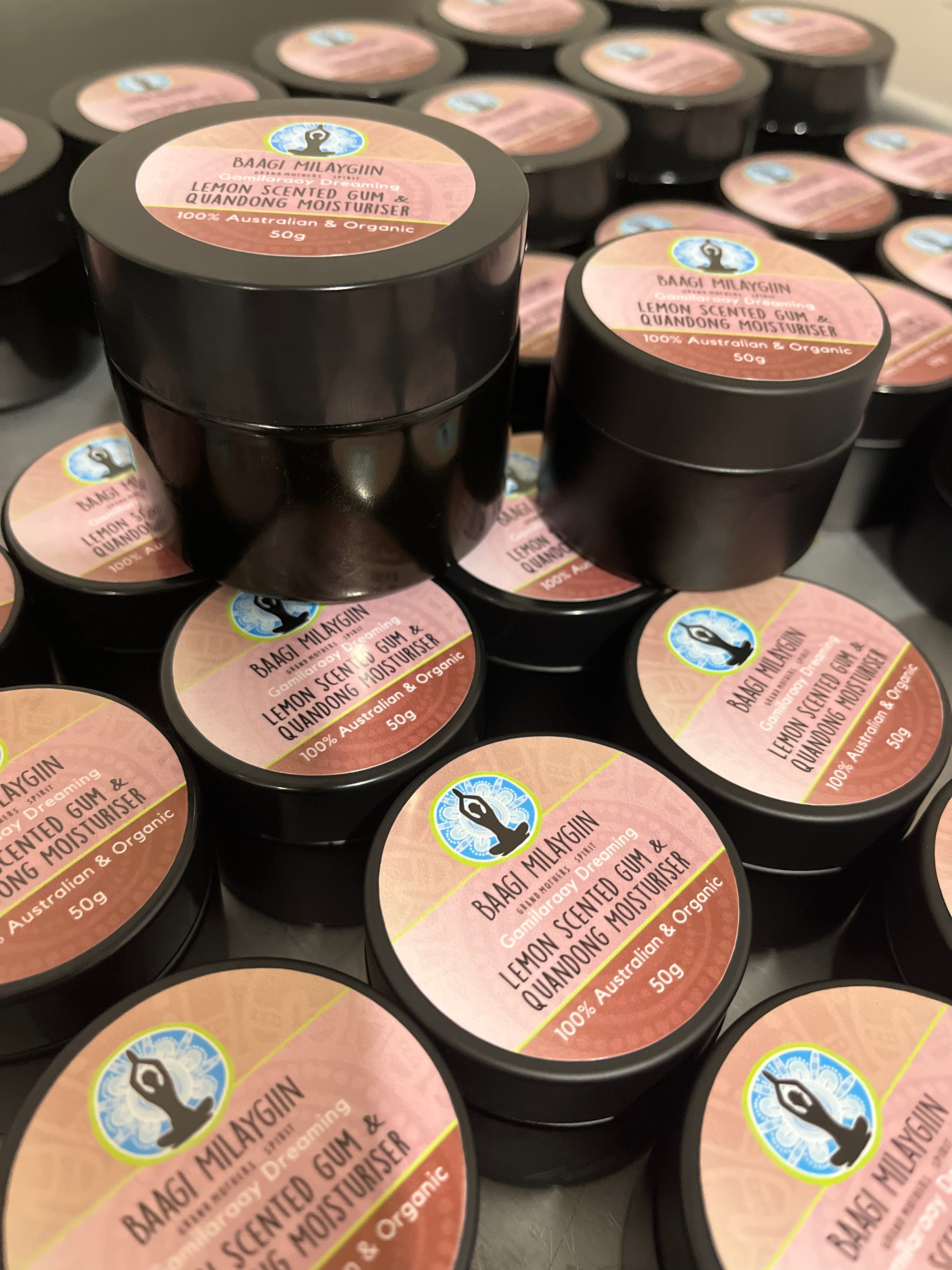 Gamilaraay Dreaming Lemon Scented Gum and Quandong Moisturiser