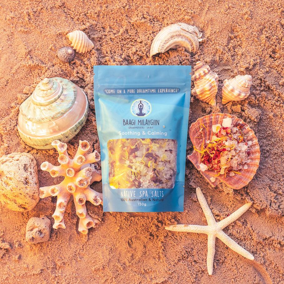 Native Spa Salts | Saltwater Dreaming Collection by Baagi Milaygiin
