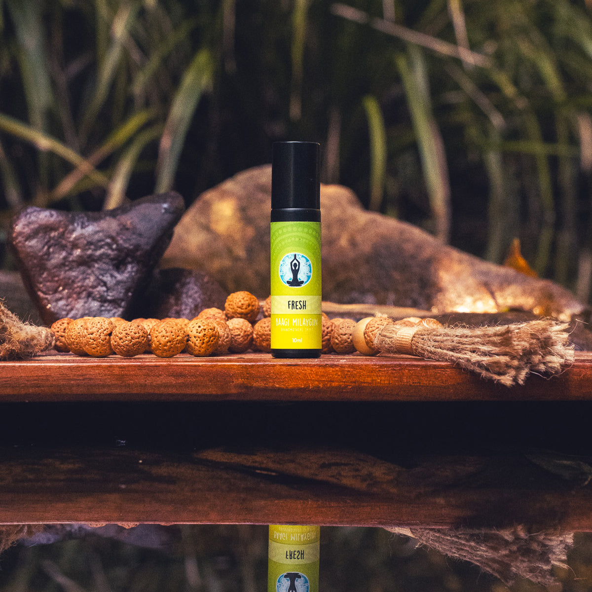 Fresh Essential Oil Roller - 10mL | Rainbow Serpent Dreaming Collection by Baagi Milaygiin