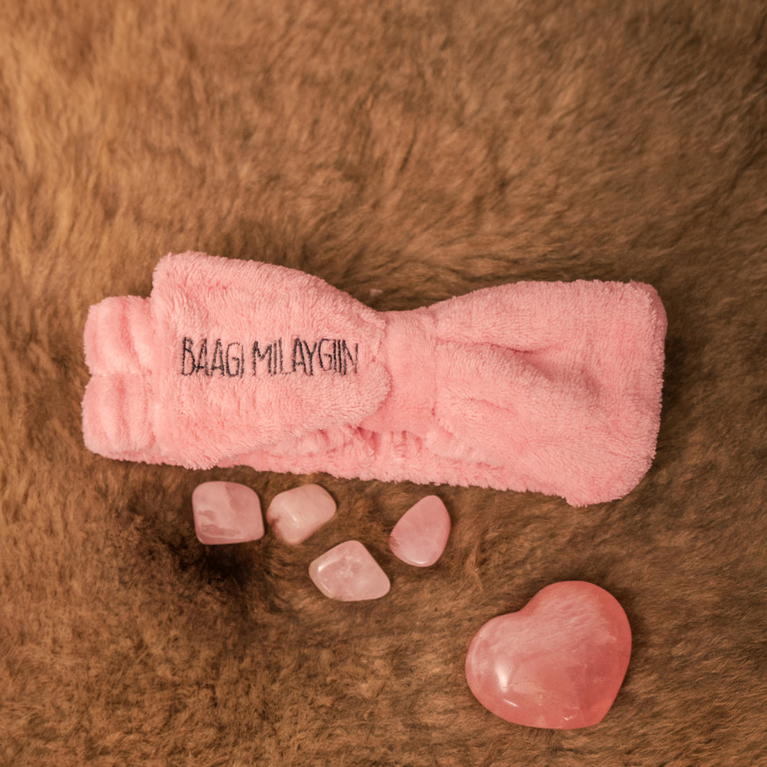 Plush Headband - Pink | Gamilaraay Dreaming Collection by Baagi Milaygiin