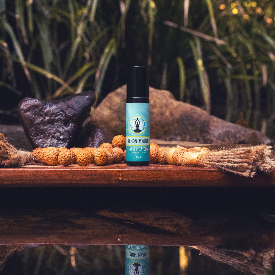 Lemon Myrtle Essential Oil Roller - 10mL | Rainbow Serpent Dreaming Collection by Baagi Milaygiin
