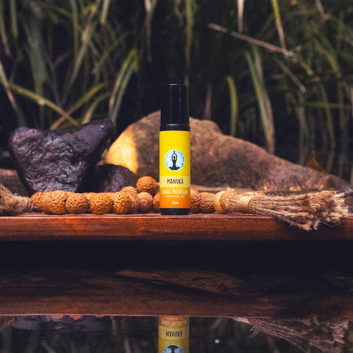 Manuka Essential Oil Roller - 10mL | Rainbow Serpent Dreaming Collection by Baagi Milaygiin