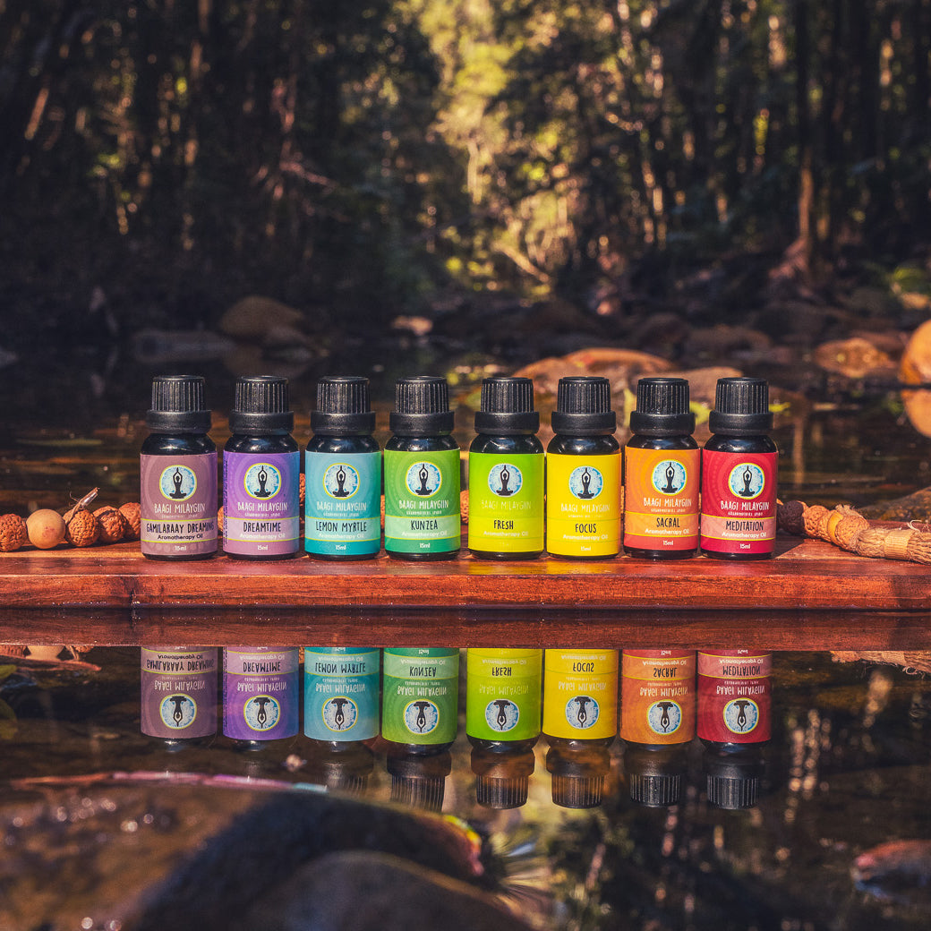 Deluxe Aromatherapy Set | Rainbow Serpent Dreaming Collection by Baagi Milaygiin