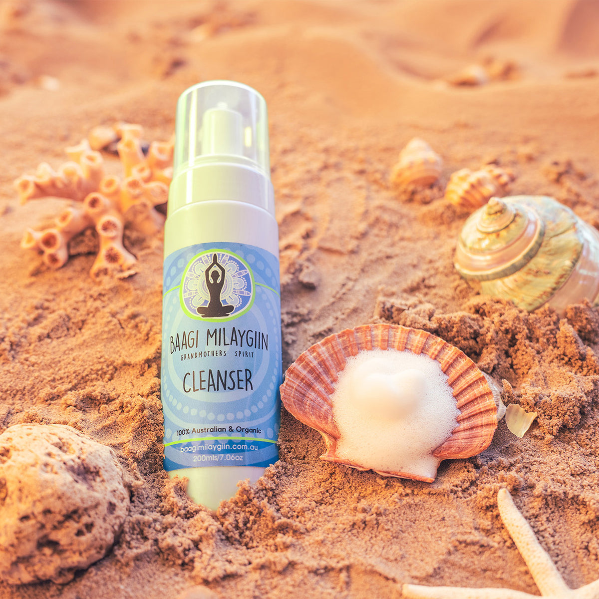 Cleanser - Lemon Myrtle &amp; Emu Bush | Saltwater Dreaming Collection by Baagi Milaygiin
