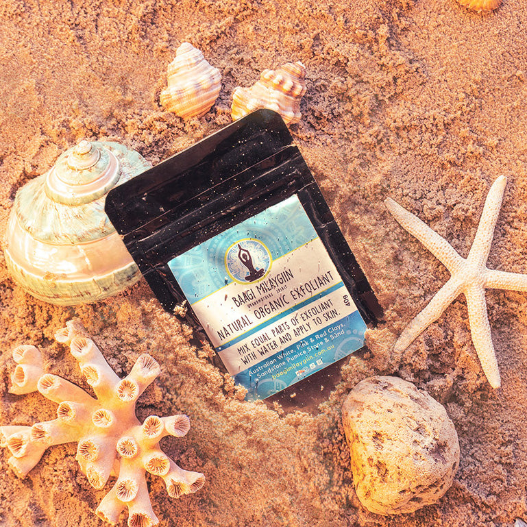 Natural Organic Exfoliant - 40g | Saltwater Dreaming Collection by Baagi Milaygiin