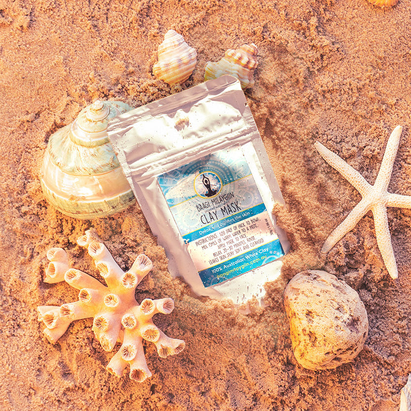 White Clay Mask - 30g | Saltwater Dreaming Collection by Baagi Milaygiin