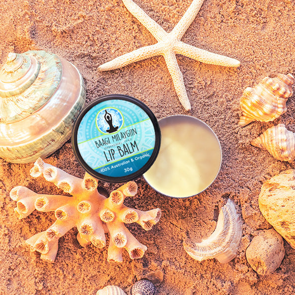 Lip Balm - 100% natural &amp; Fragrance-Free | Saltwater Dreaming Collection by Baagi Milaygiin