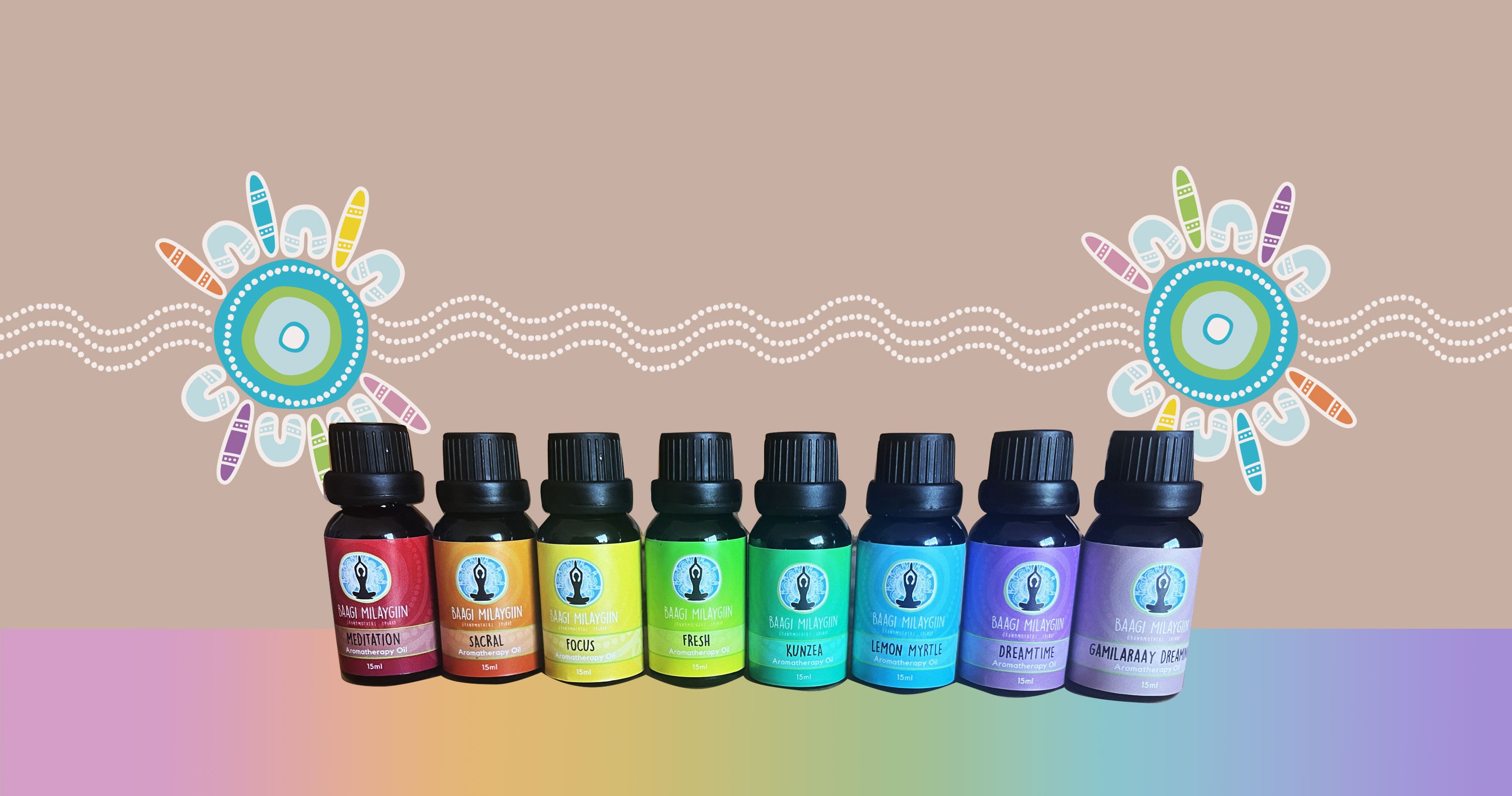 Aromatherapy Rainbow Serpent Dreaming Collection