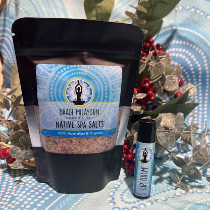 Native Spa Salts &amp; Lip Balm